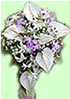 Traditional bridal bouquet